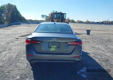 2021 Nissan Sentra Sv Xtronic Cvt z USA, uszkodzony, nr VIN 3N1AB8CV9MY219011